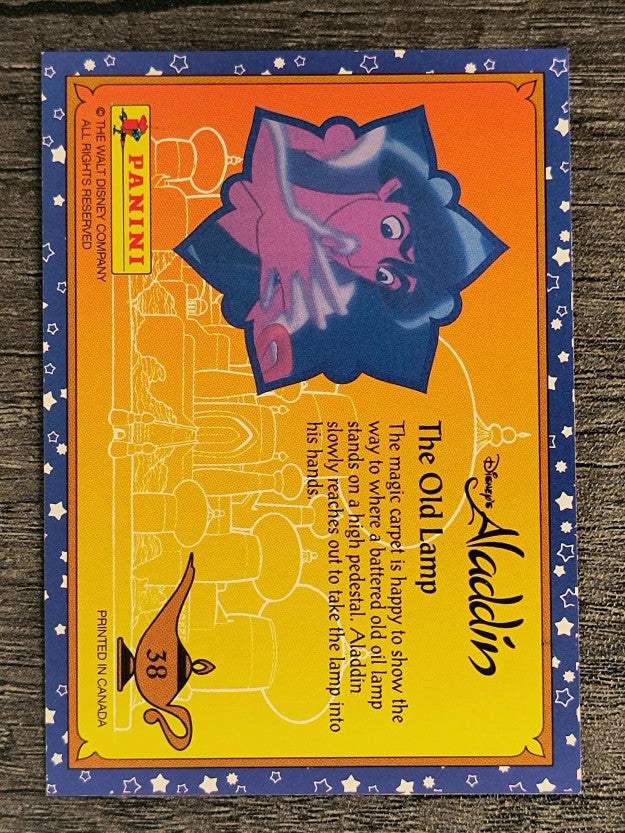 1993 Panini Aladdin #38 The Old Lamp