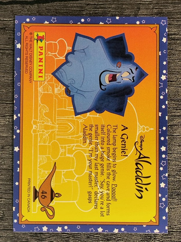 1993 Panini Aladdin #46 A Genie