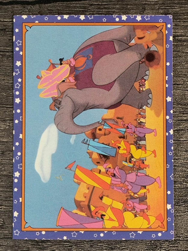 1993 Panini Aladdin #58 A Royal Procession