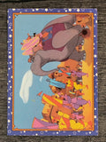 1993 Panini Aladdin #58 A Royal Procession