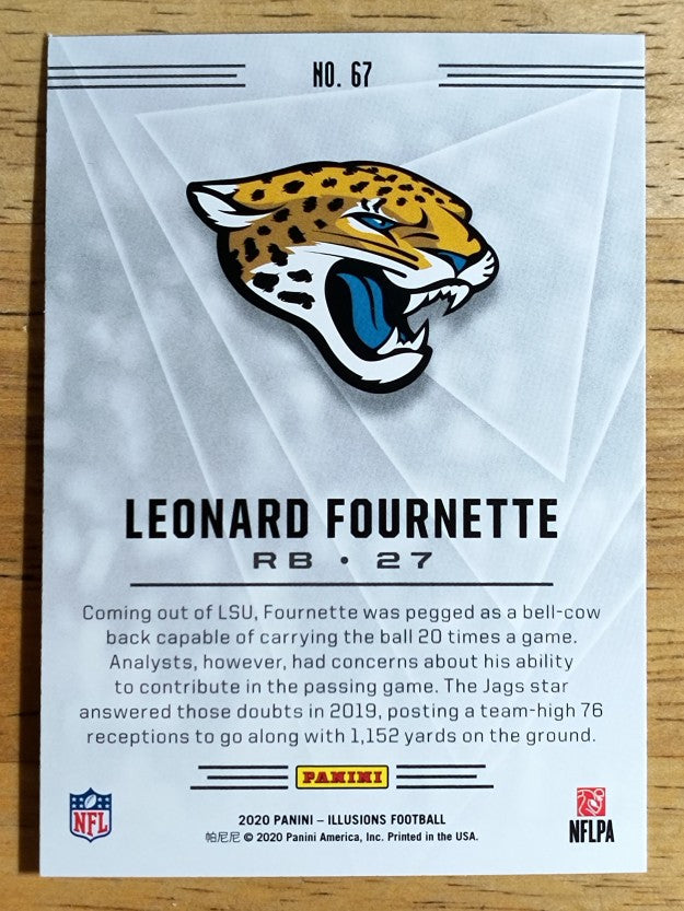 2020 Panini Illusions Retail #67 Leonard Fournette