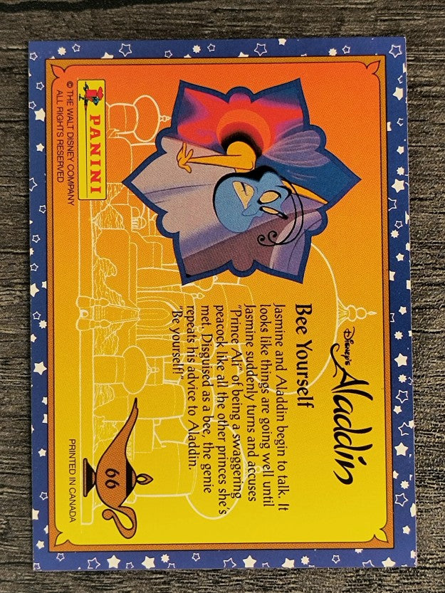 1993 Panini Aladdin #66 Bee Yourself