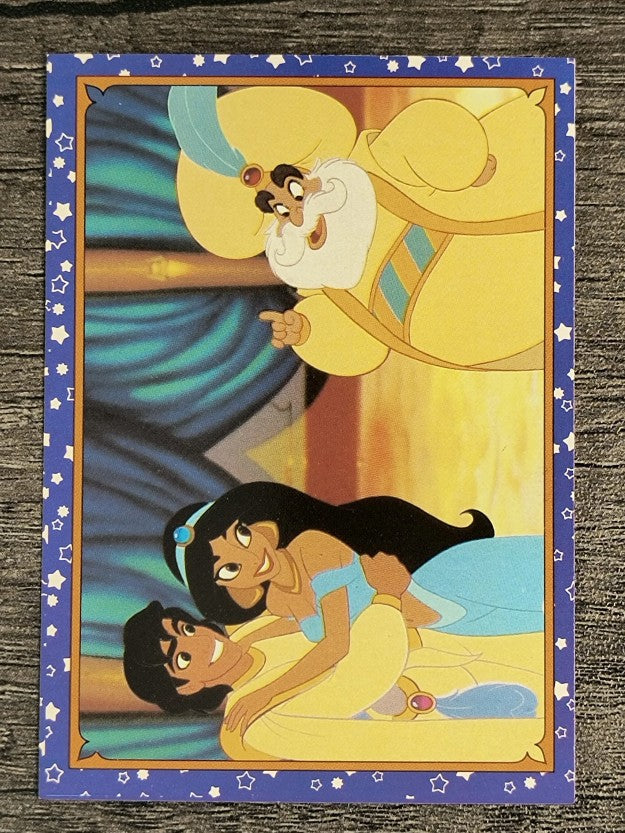 1993 Panini Aladdin #79 The Happy Couple