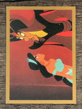 1993 SkyBox Aladdin #25 Jasmine confronts Jafar