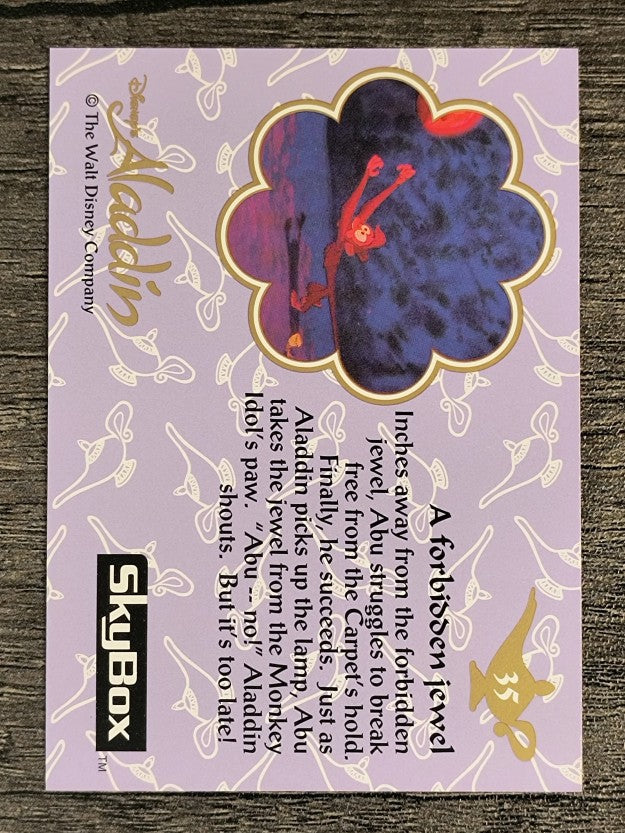 1993 SkyBox Aladdin #35 A forbidden jewel