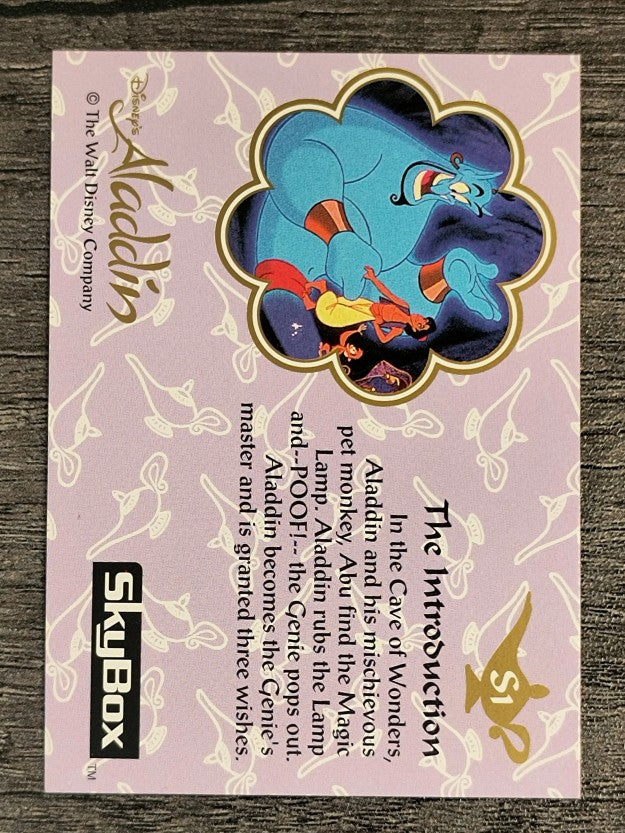 1993 SkyBox Aladdin Promos #S1 The Introduction