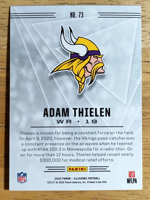 2020 Panini Illusions Retail #73 Adam Thielen