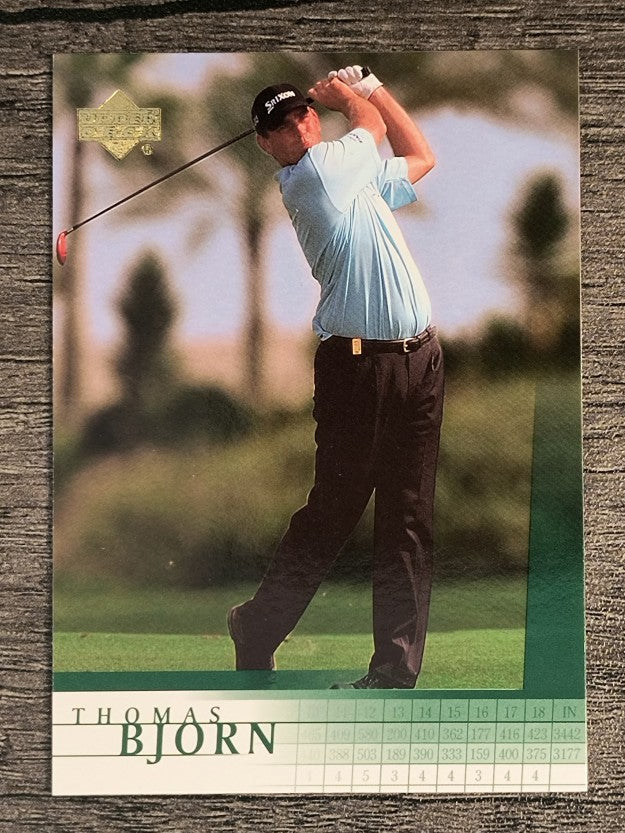 2001 Upper Deck #8 Thomas Bjorn RC