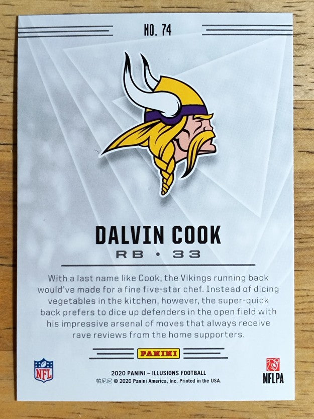2020 Panini Illusions Retail #74 Dalvin Cook