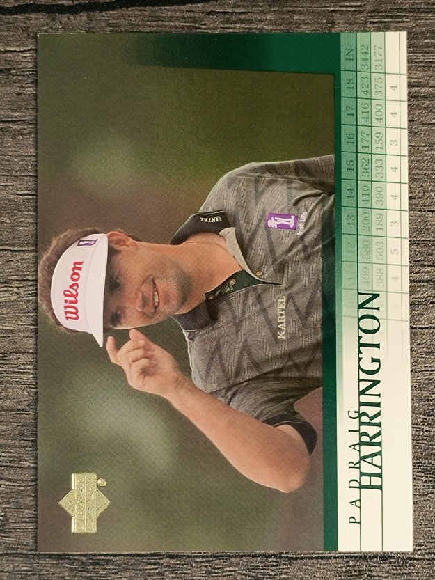 2001 Upper Deck #18 Padraig Harrington RC