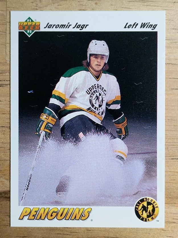 1991-92 Upper Deck #42 Jaromir Jagr ART
