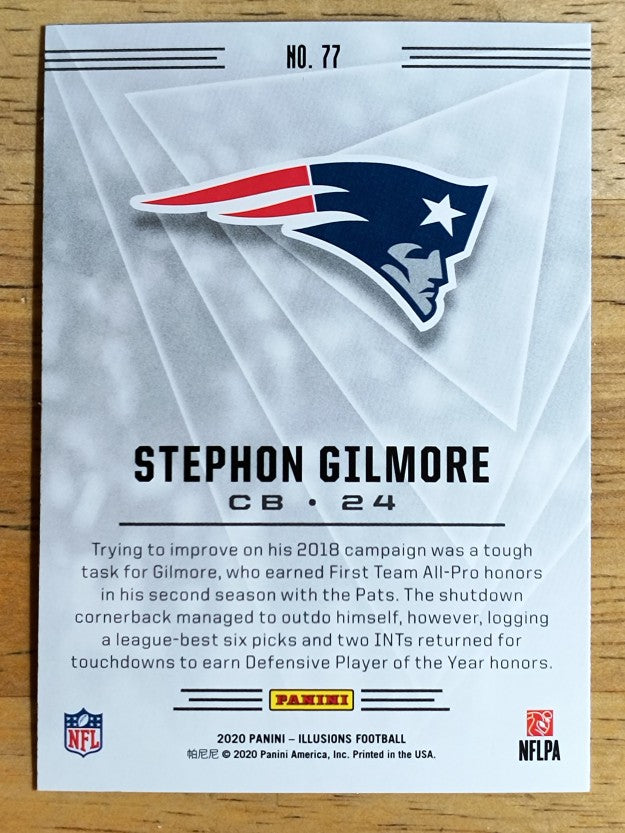 2020 Panini Illusions Retail #77 Stephon Gilmore