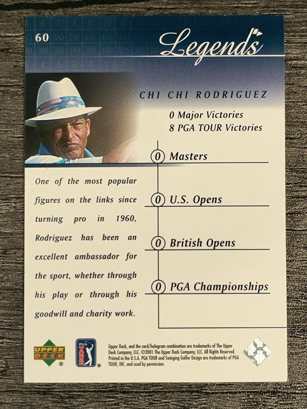 2001 Upper Deck #60 Chi Chi Rodriguez
