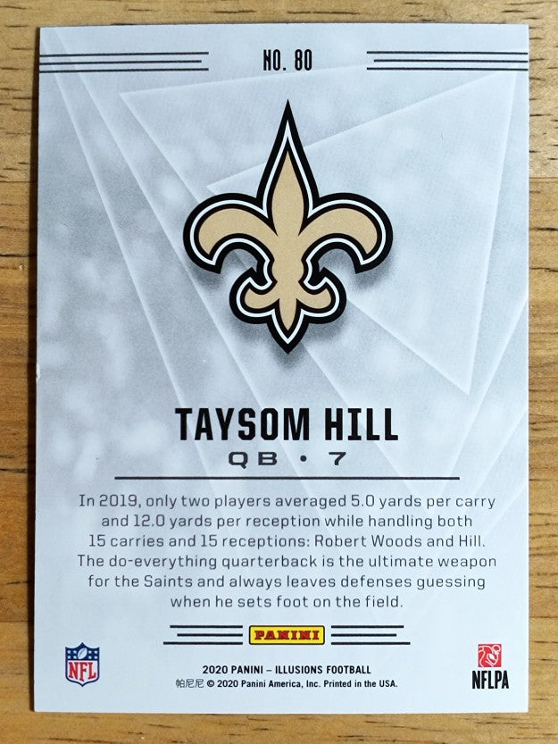 2020 Panini Illusions Retail #80 Taysom Hill