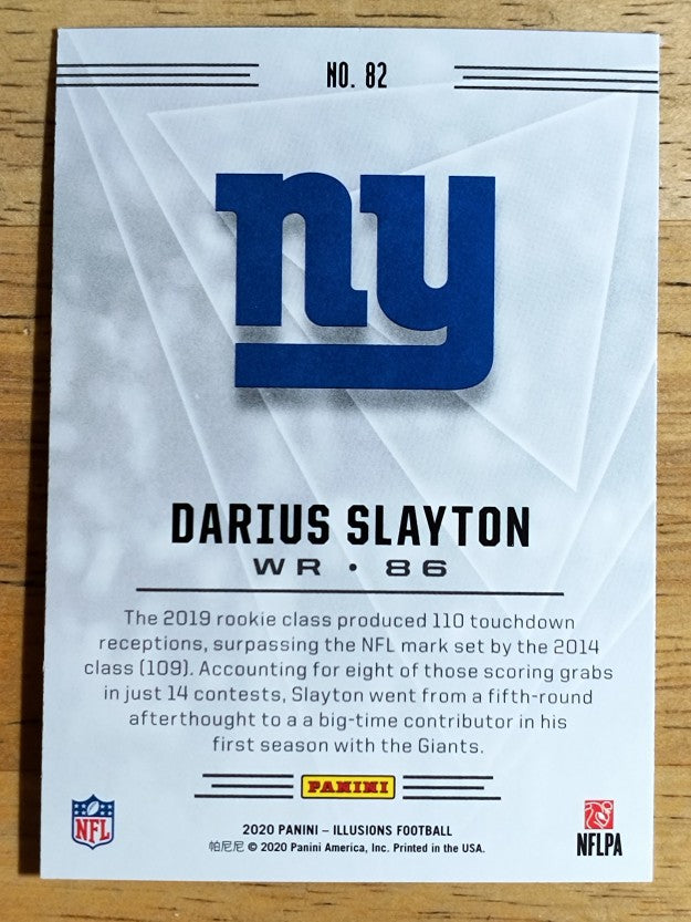 2020 Panini Illusions Retail #82 Darius Slayton