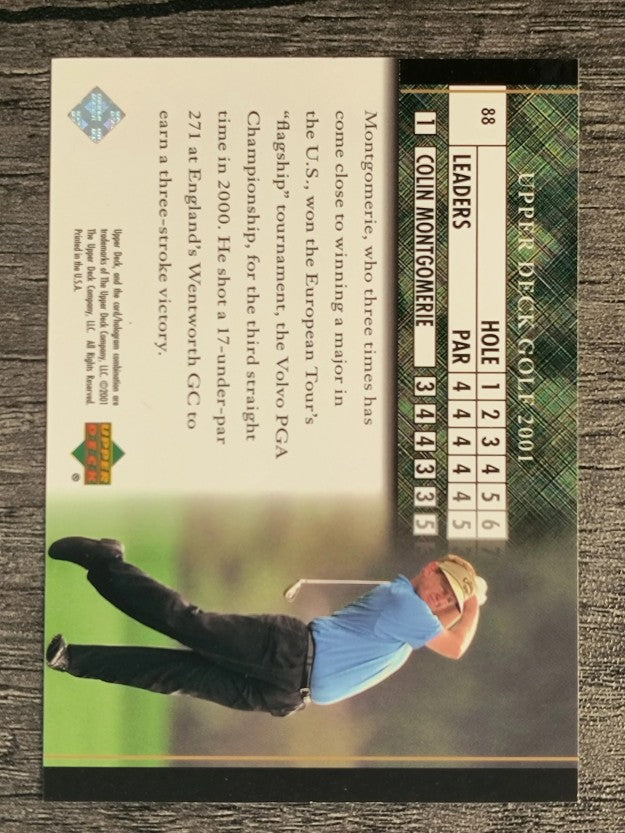 2001 Upper Deck #88 Colin Montgomerie LB