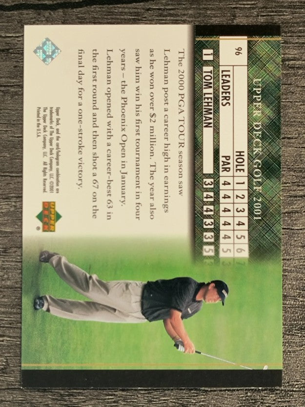2001 Upper Deck #96 Tom Lehman LB