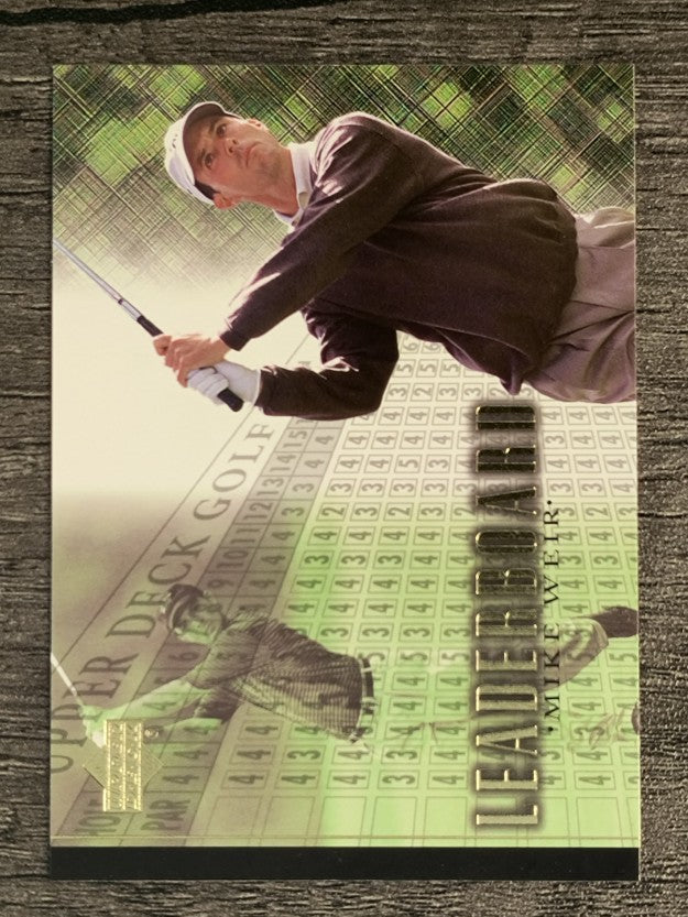 2001 Upper Deck #101 Mike Weir LB