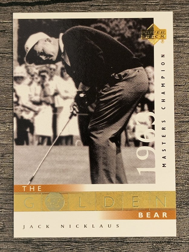 2001 Upper Deck #107 J.Nicklaus GB 63 Masters