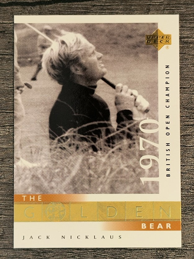 2001 Upper Deck #113 J.Nicklaus GB 70 British