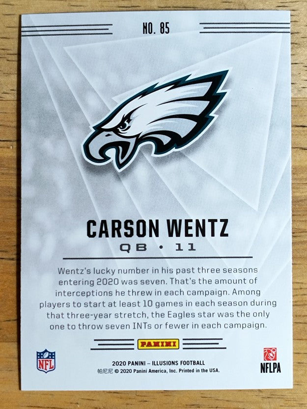 2020 Panini Illusions Retail #85 Carson Wentz