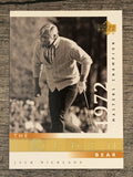 2001 Upper Deck #115 J.Nicklaus GB 72 Masters