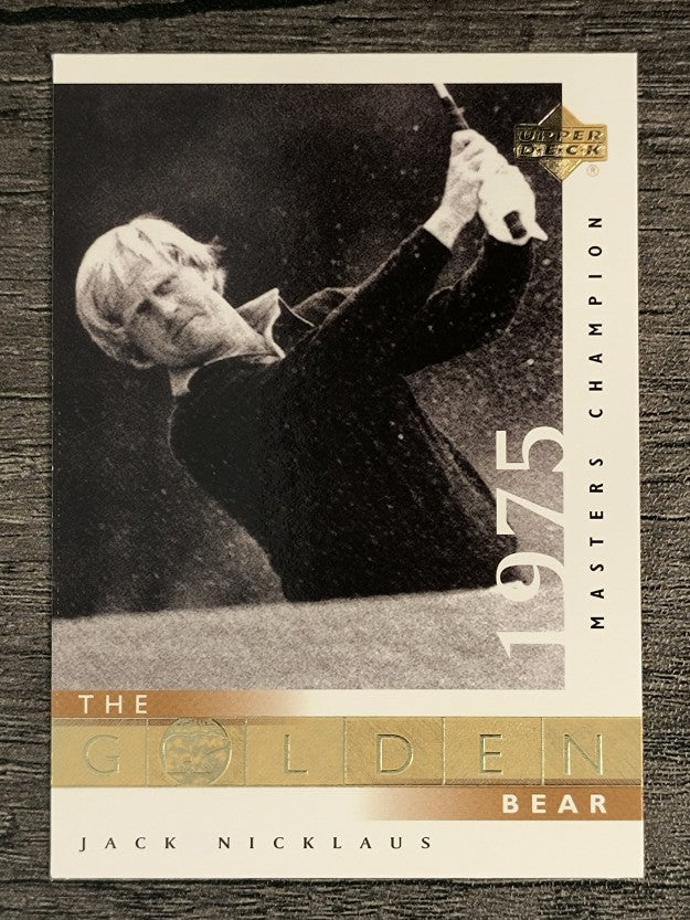 2001 Upper Deck #118 J.Nicklaus GB 75 Masters