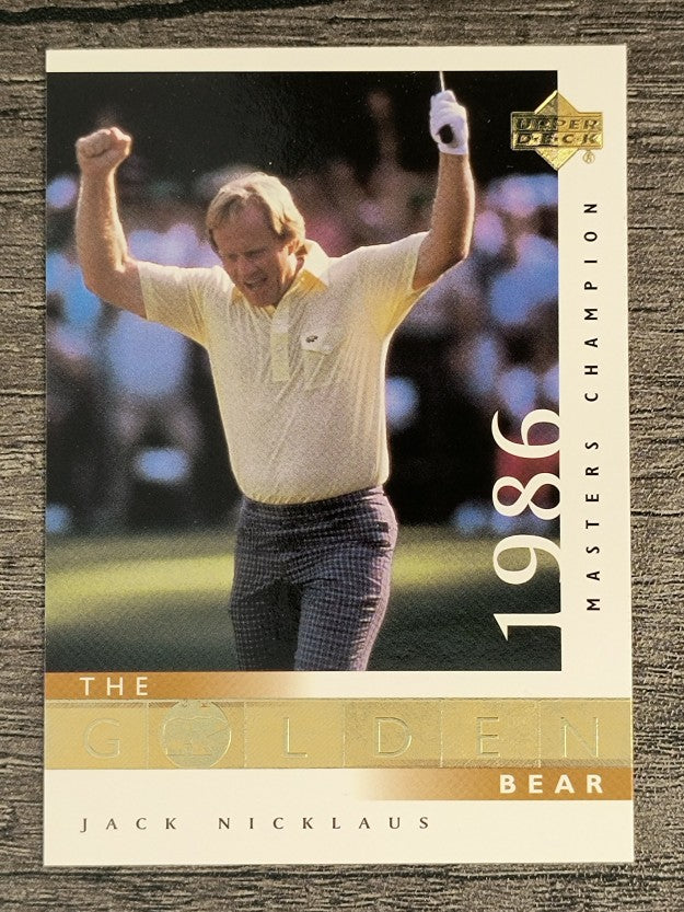 2001 Upper Deck #123 J.Nicklaus GB 86 Masters