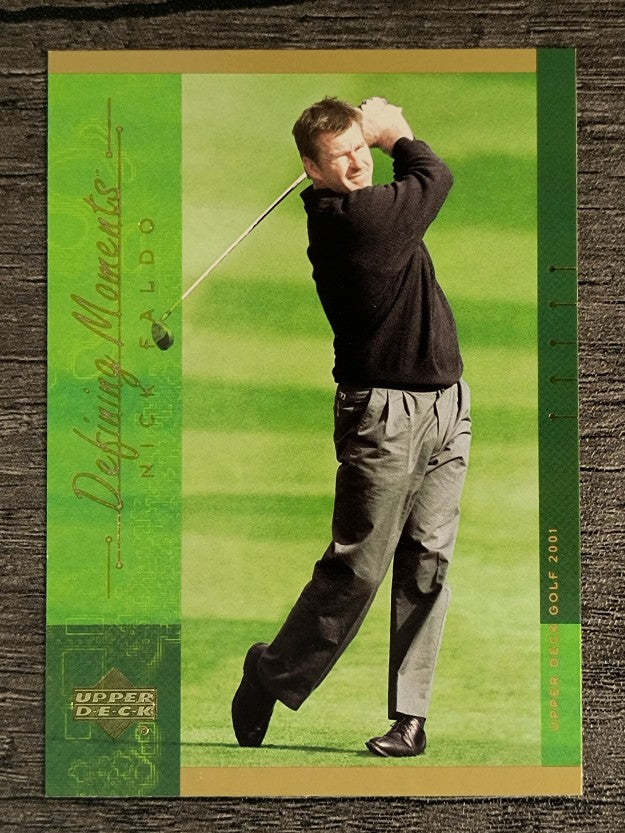 2001 Upper Deck #128 Nick Faldo DM