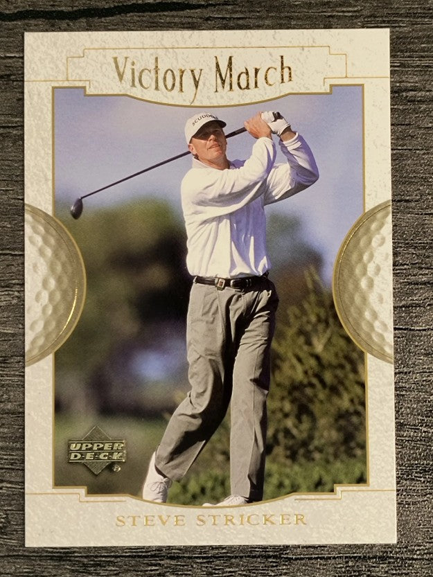 2001 Upper Deck #142 Steve Stricker VM
