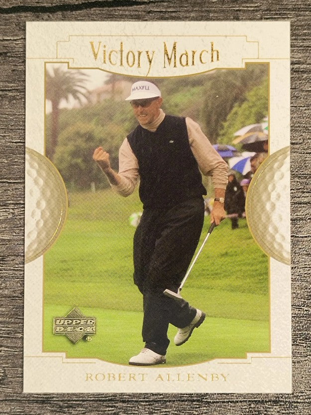 2001 Upper Deck #150 Robert Allenby VM