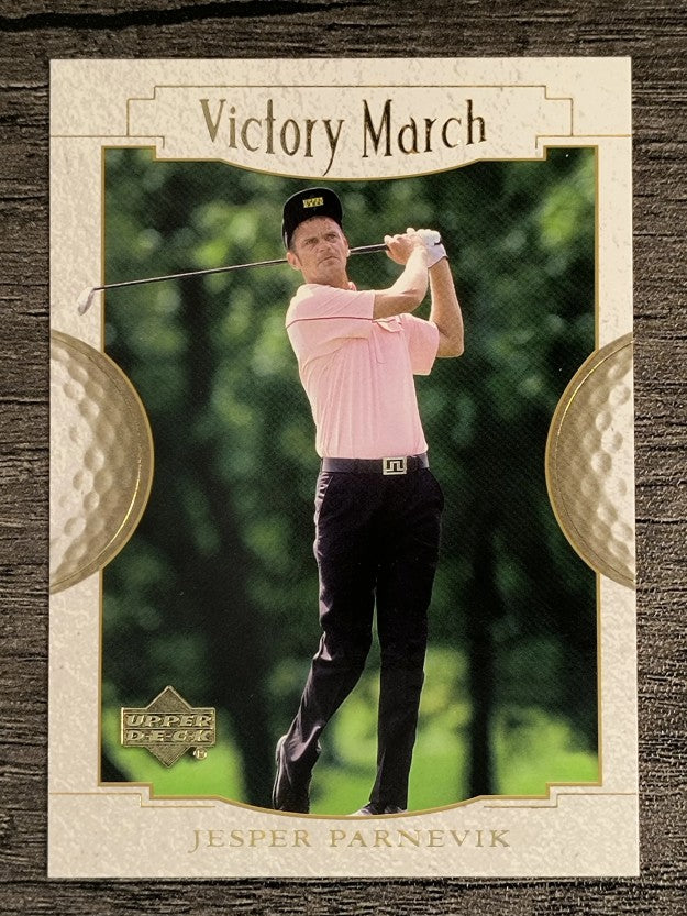 2001 Upper Deck #153 Jesper Parnevik VM