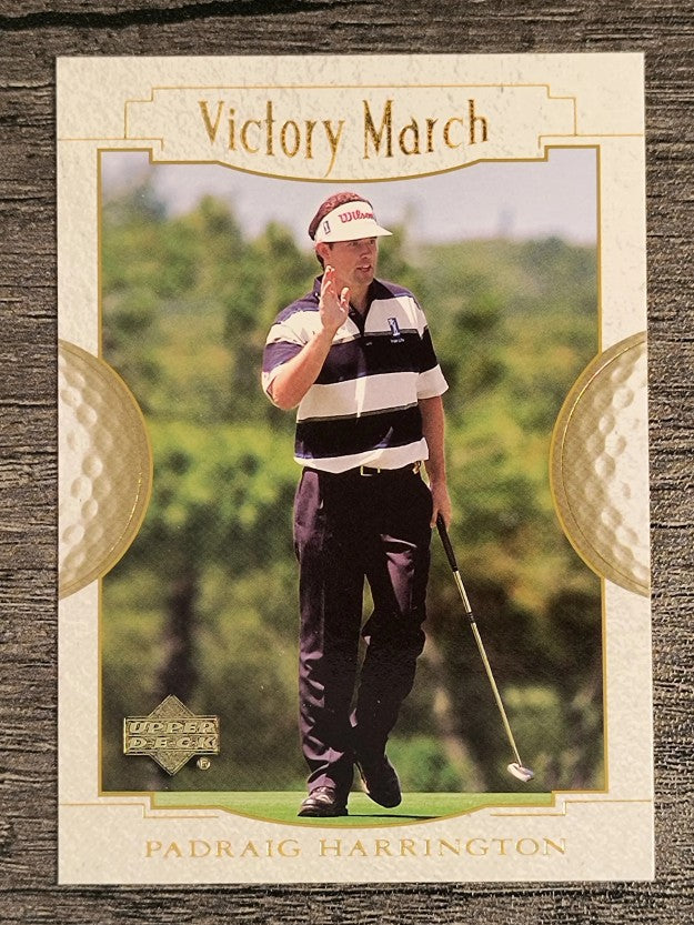 2001 Upper Deck #159 Padraig Harrington VM