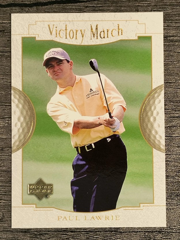 2001 Upper Deck #161 Paul Lawrie VM