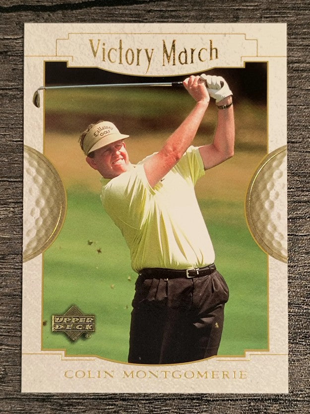 2001 Upper Deck #167 Colin Montgomerie VM