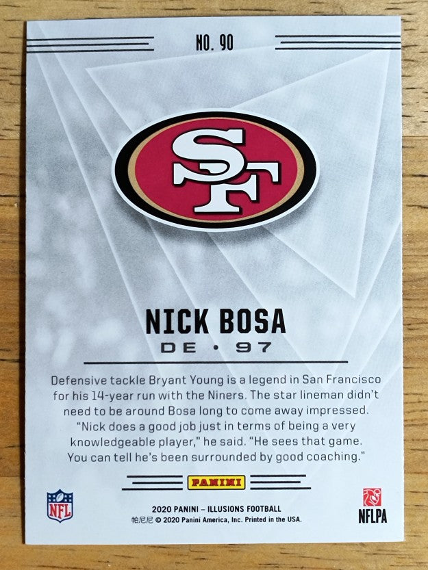 2020 Panini Illusions Retail #90 Nick Bosa