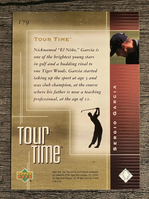 2001 Upper Deck #179 Sergio Garcia TT