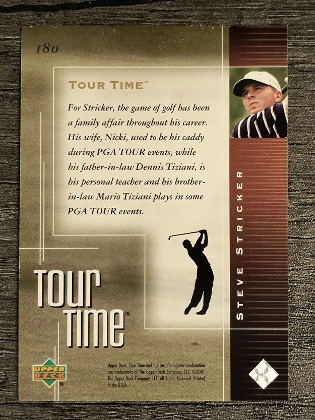 2001 Upper Deck #180 Steve Stricker TT