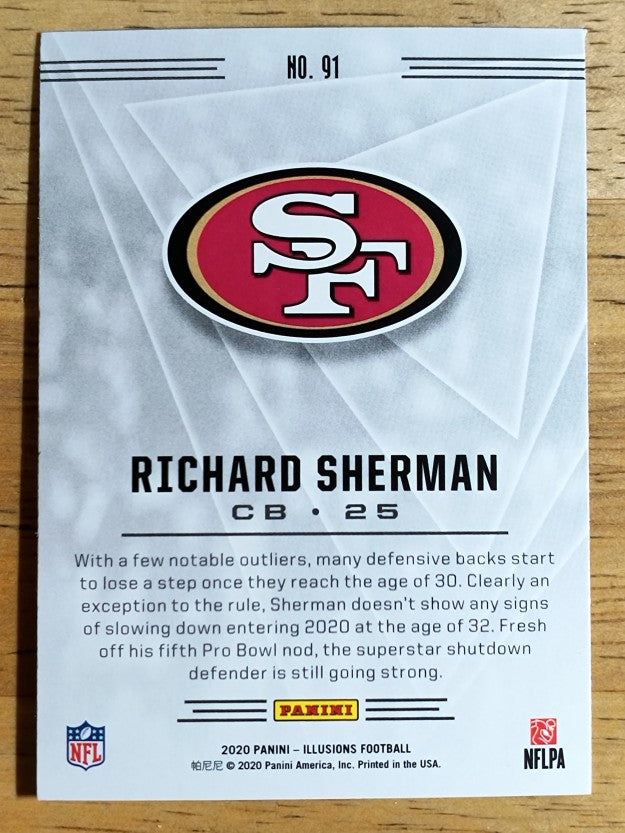 2020 Panini Illusions Retail #91 Richard Sherman