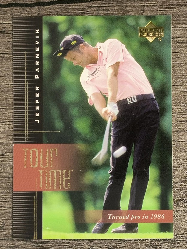 2001 Upper Deck #184 Jesper Parnevik TT