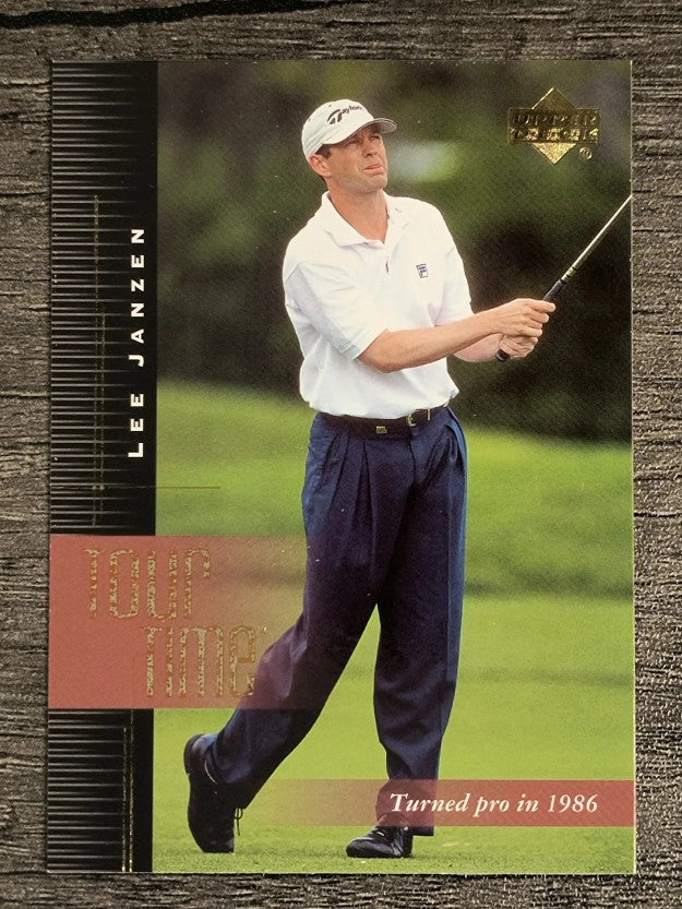 2001 Upper Deck #185 Lee Janzen TT