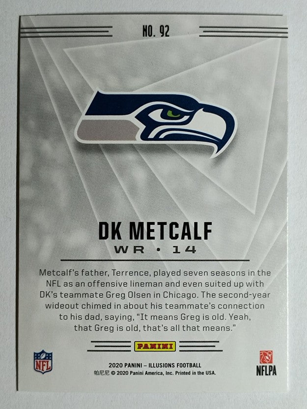 2020 Panini Illusions Retail #92 D.K. Metcalf