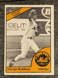 1977 Lynchburg Mets TCMA #5 George Bradbury (EXMT)