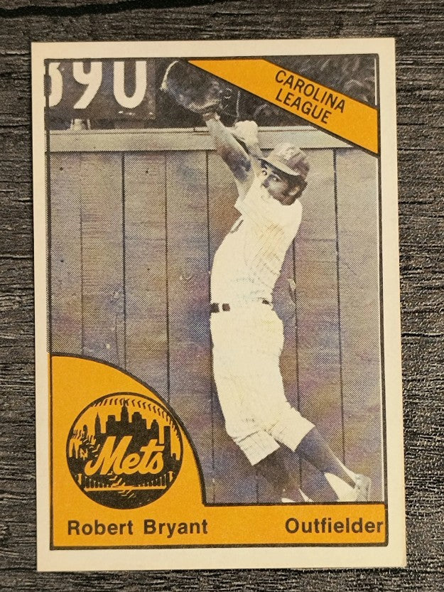 1977 Lynchburg Mets TCMA #8 Robert Bryant (NM)