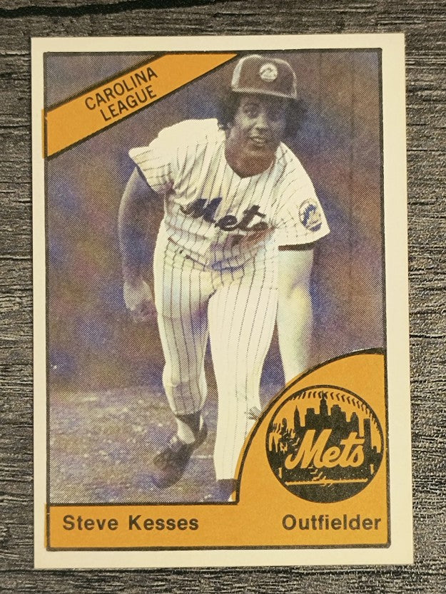1977 Lynchburg Mets TCMA #18 Steve Keesses (NM)