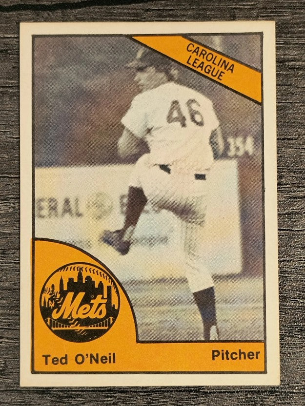 1977 Lynchburg Mets TCMA #21 Ted O'Neill (NM)