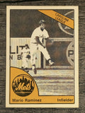 1977 Lynchburg Mets TCMA #23 Mario Ramirez (EXMT)