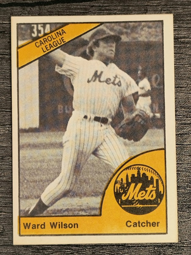 1977 Lynchburg Mets TCMA #30 Ward Wilson (NM)