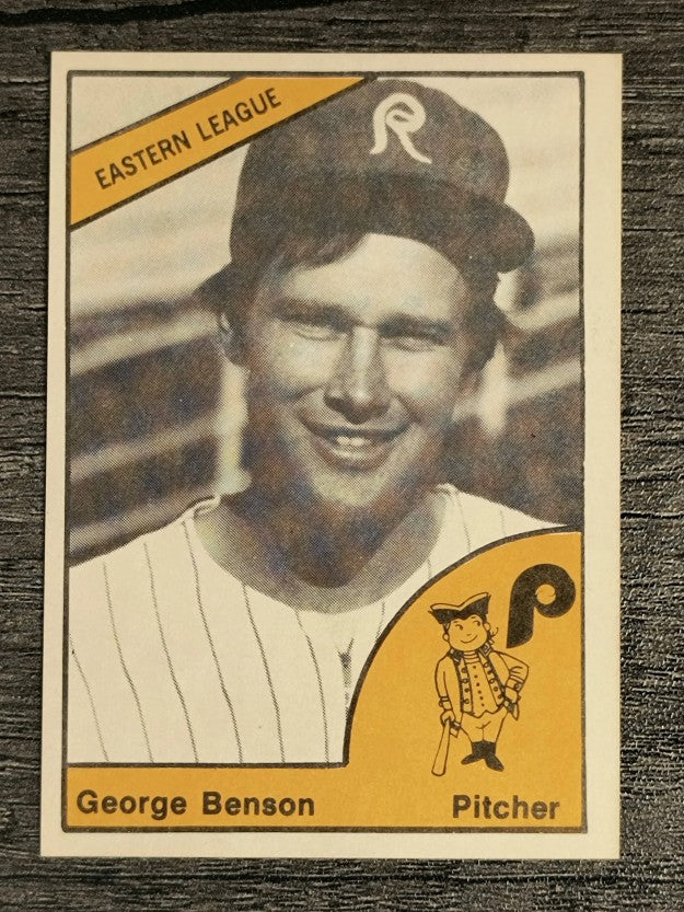 1977 Reading Phillies TCMA #2 George Benson (NM)