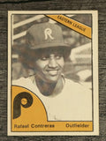 1977 Reading Phillies TCMA #6 Rafael Contreras (NM)